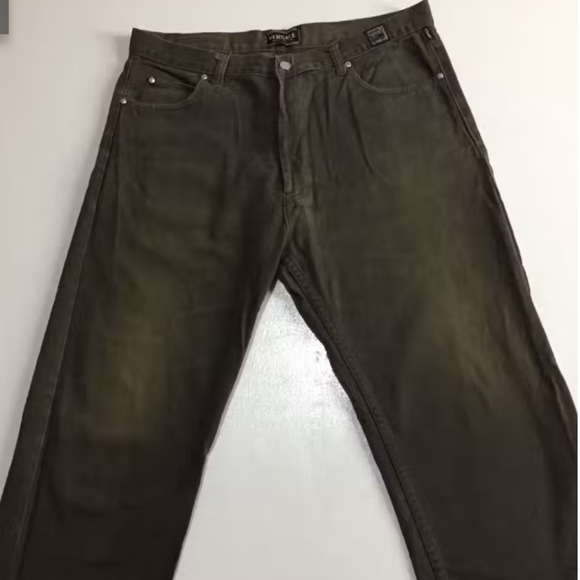 Versace sun faded green jeans - Picture 1 of 5